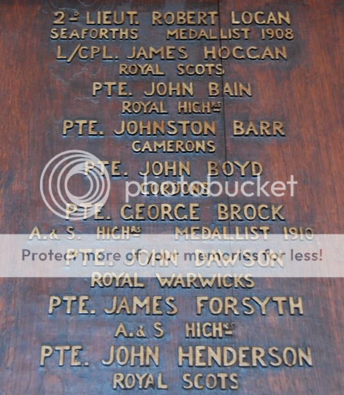 The Scottish Military Research Group Commemorations Project View